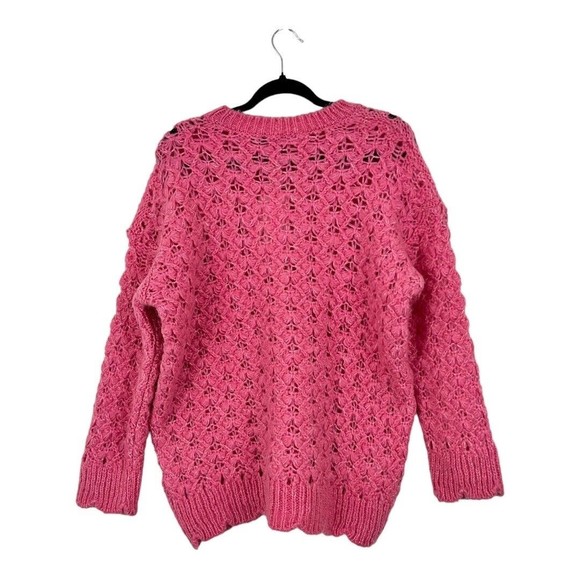 Zara Pink Knit Sweater - Picture 3 of 4